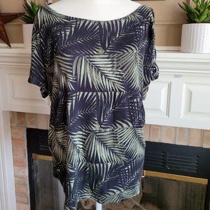 Cutout Short Sleeve Top